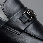 Mocassim Loafer Londres de Couro All-Black