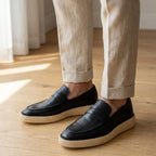 Mocassim Loafer Urban Londres de Couro Preto