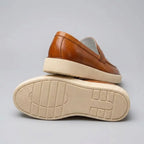Mocassim Loafer Urban Londres de Couro Marrom