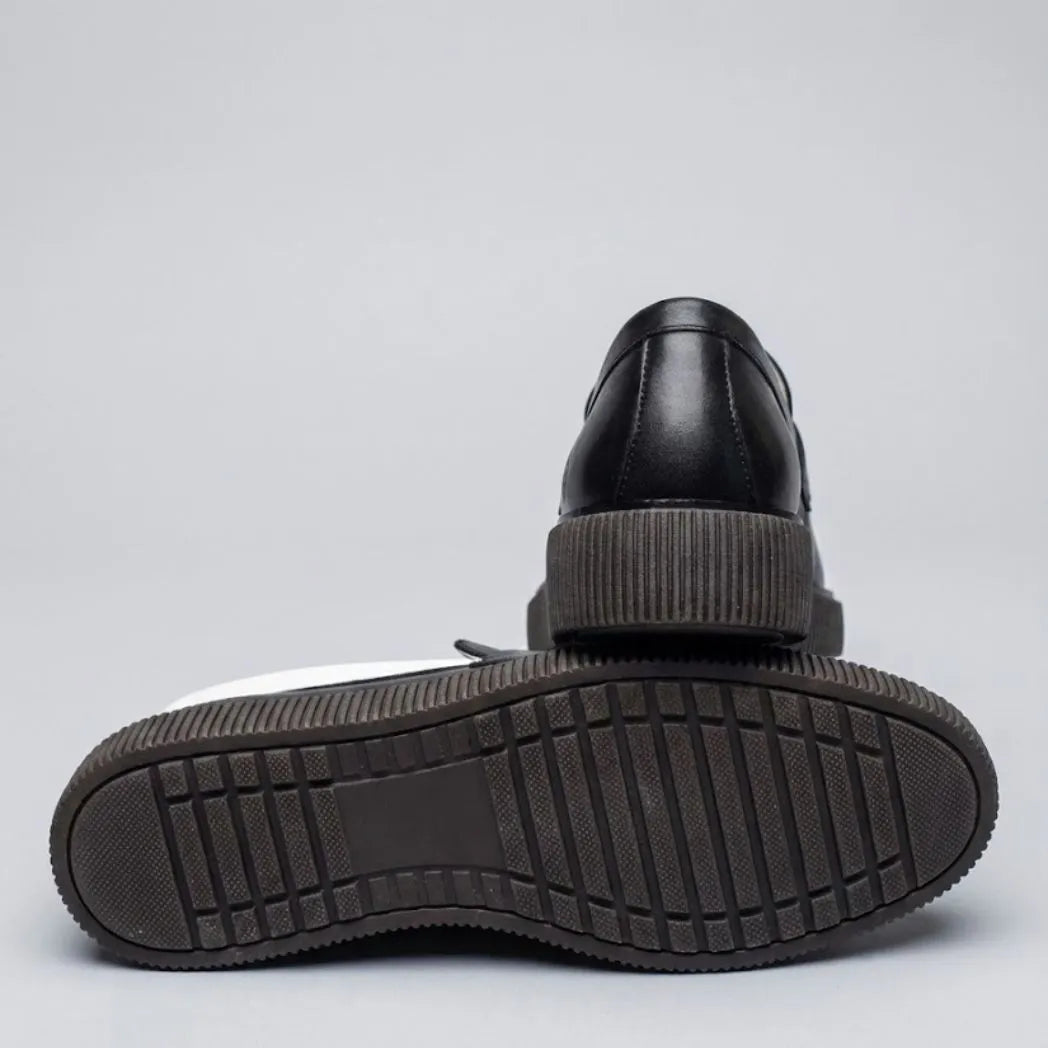Mocassim Loafer Urban Londres de Couro All-Black