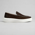 Mocassim Loafer de Camurça Vanguard Marrom