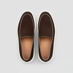 Mocassim Loafer de Camurça Vanguard Marrom