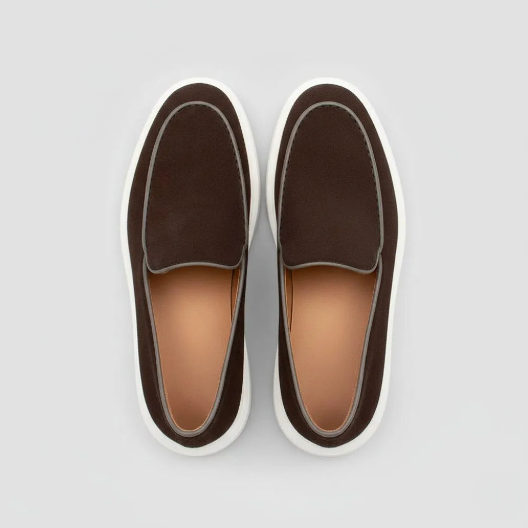 Mocassim Loafer de Camurça Vanguard