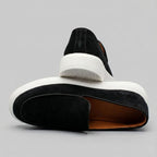 Mocassim Loafer de Camurça Vanguard Preto