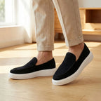 Mocassim Loafer de Camurça Vanguard Preto