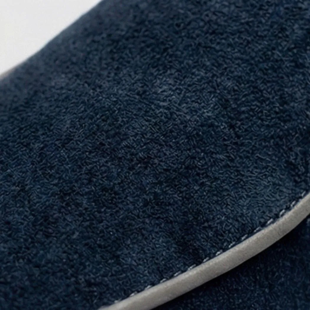 Mocassim Loafer de Camurça Vanguard Azul Marinho