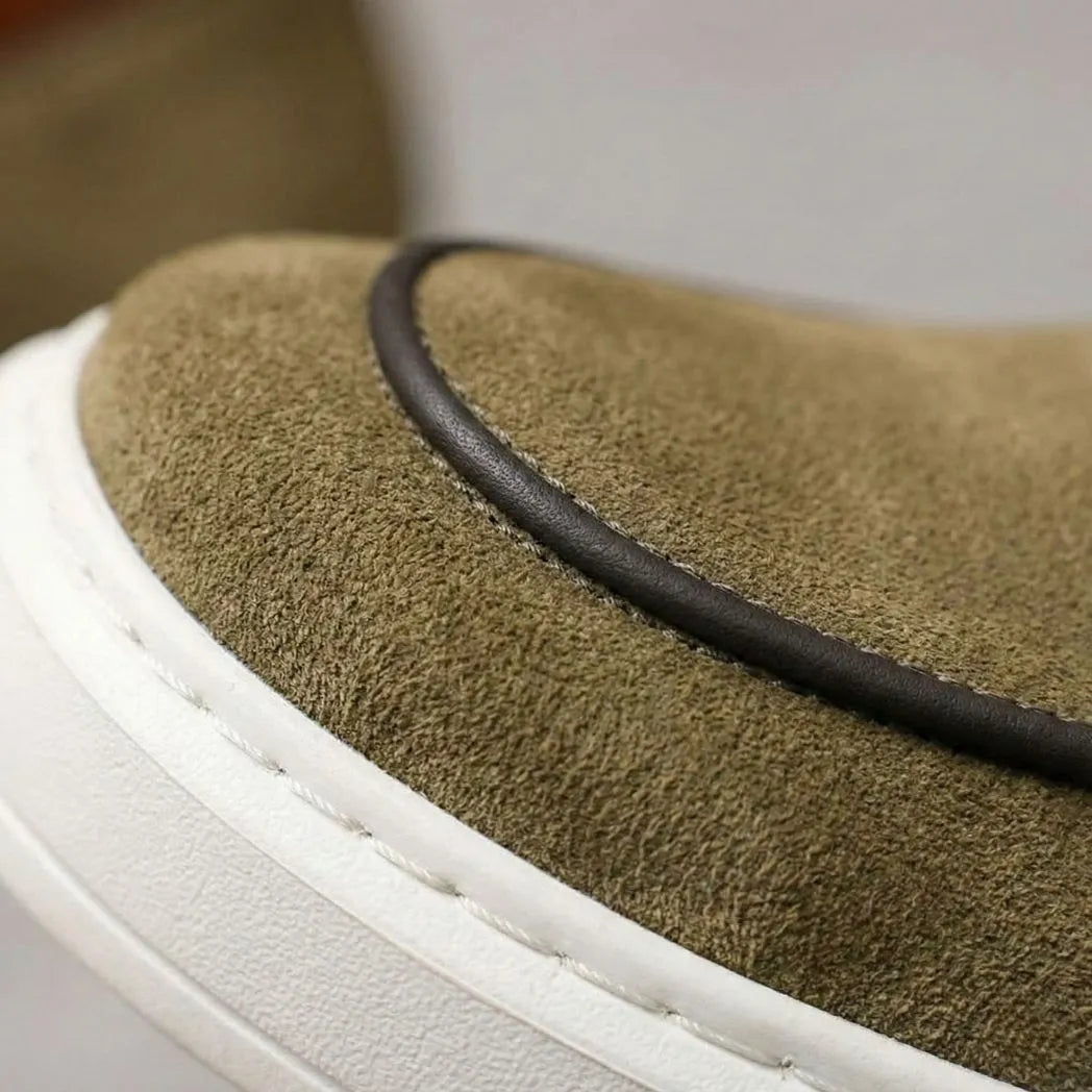 Mocassim Loafer de Camurça Vanguard