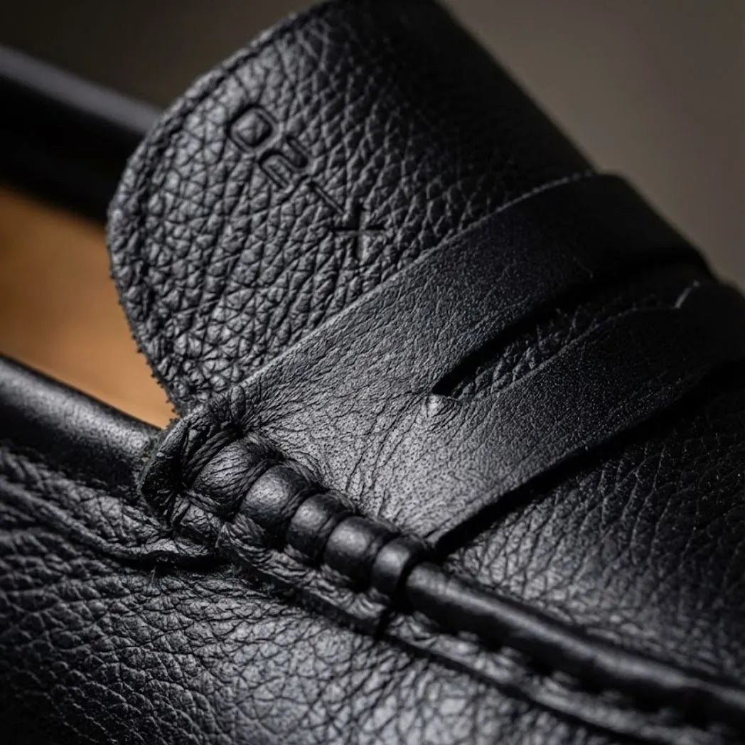 Mocassim Loafer de Couro Berlin Edição Limitada X-20 Preto