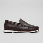 Mocassim Loafer de Couro Berlin Edição Limitada X-20 Marrom