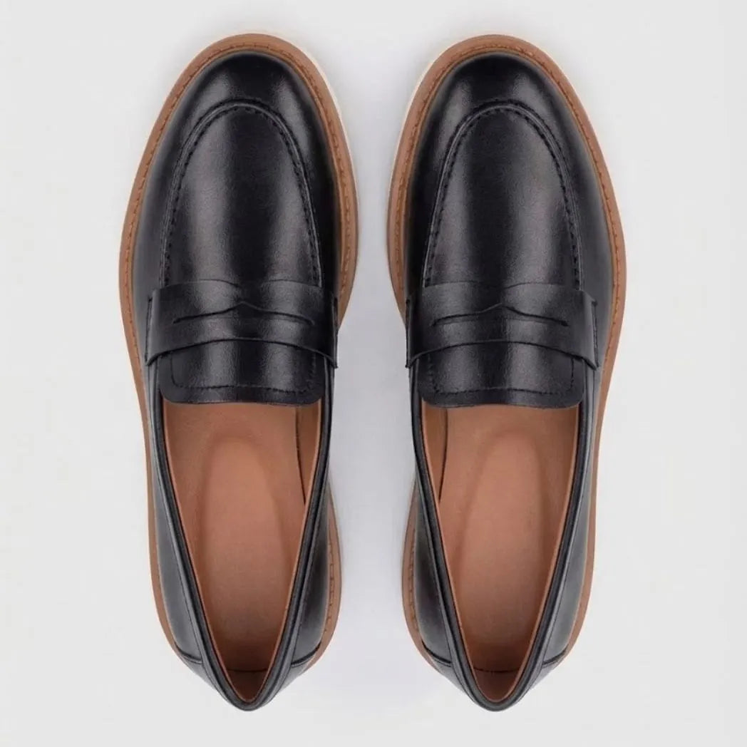 Mocassim Loafer de Couro Napoli