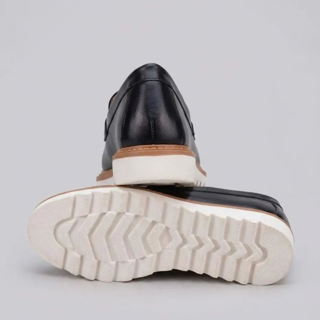Mocassim Loafer de Couro Napoli