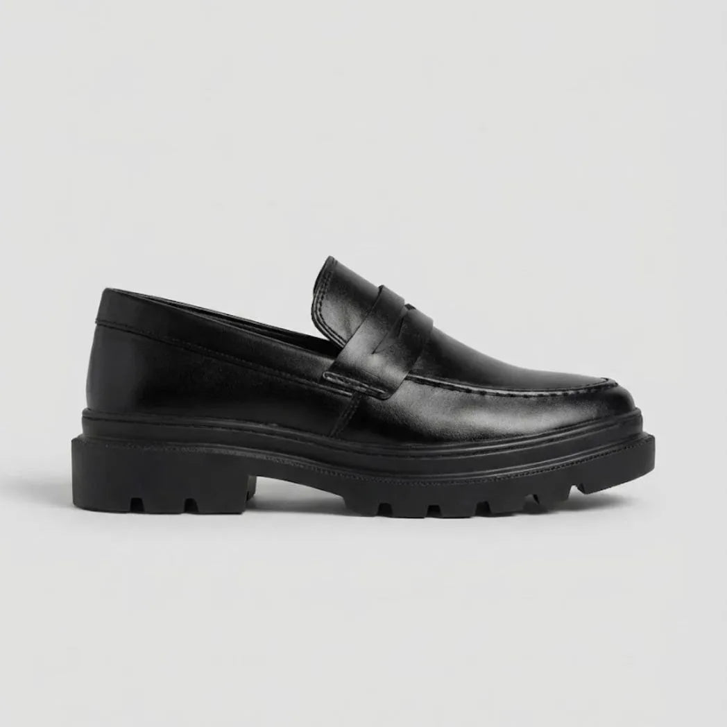 Mocassim Masculino Costurado Piettro Preto