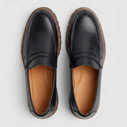 Mocassim Masculino Siena Loafer de Couro Preto