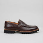 Mocassim Masculino Siena Loafer de Couro Marrom
