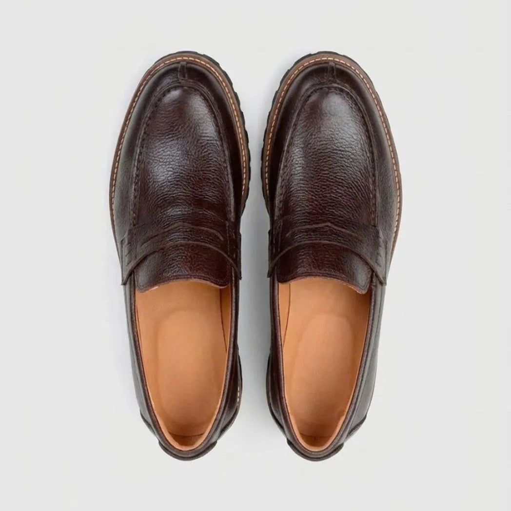 Mocassim Masculino Siena Loafer de Couro
