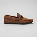 Mocassim Milano Driver Marrom com Fivela