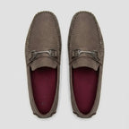 Mocassim Milano Driver Verde com Fivela