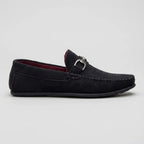 Mocassim Milano Driver Preto com Fivela