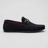 Mocassim Milano Driver Preto com Fivela