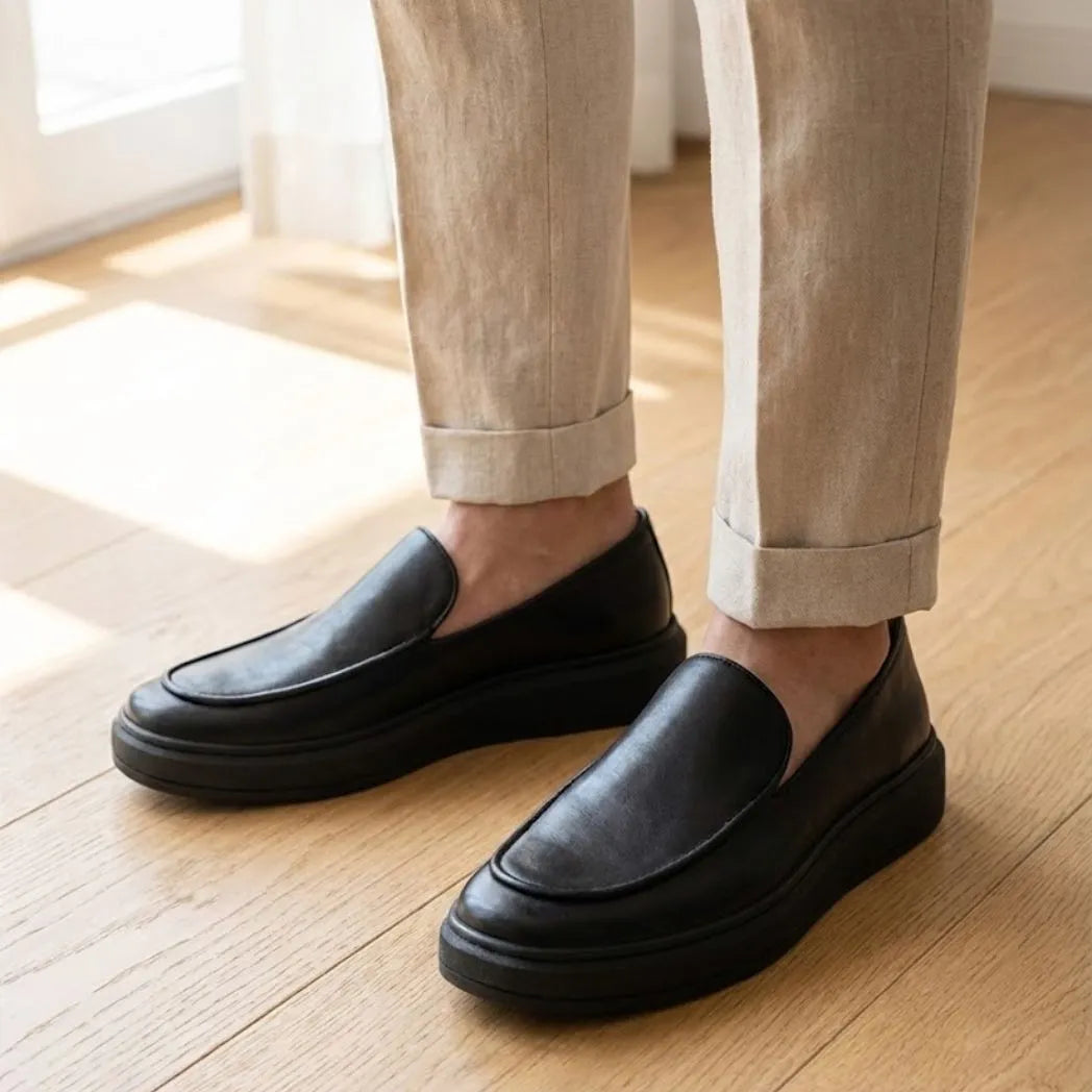 Mocassim Minimalista de Couro