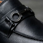 Mocassim Napoli Preto com Fivela