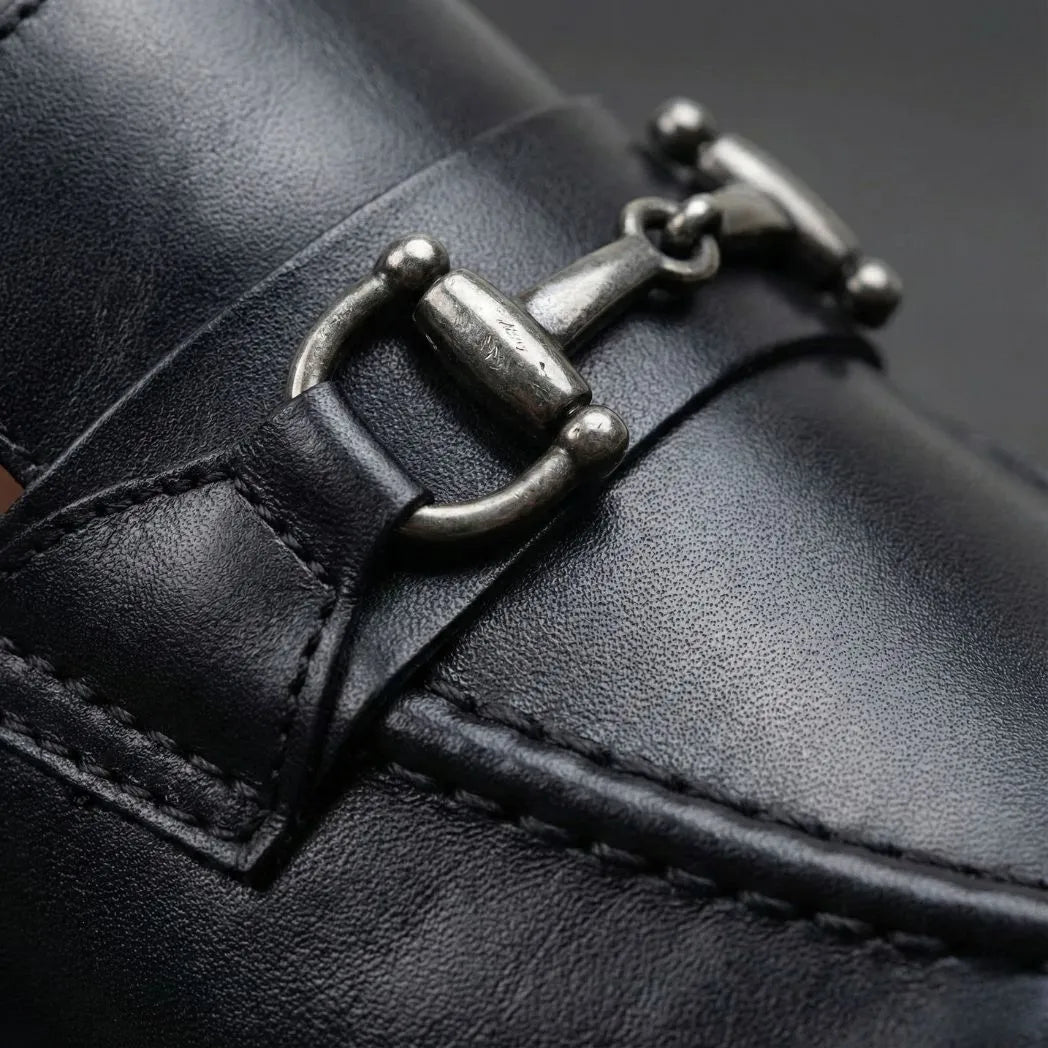 Mocassim Nero Rebel com Fivela