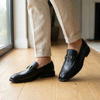 Mocassim Nero Rebel com Fivela