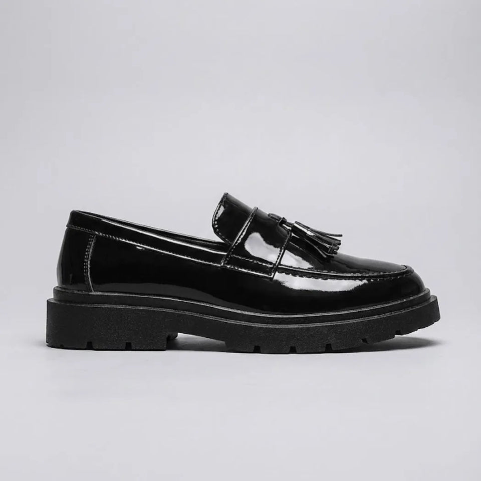 Mocassim Obsidian de Couro