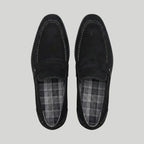 Mocassim Penny Loafer Milano Cognac Preto