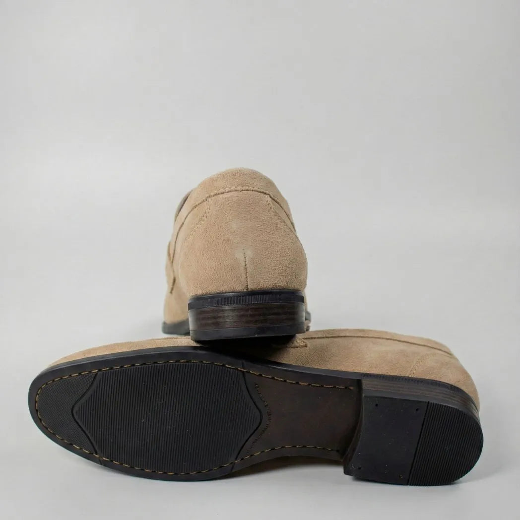 Mocassim Penny Loafer Milano Cognac Bege
