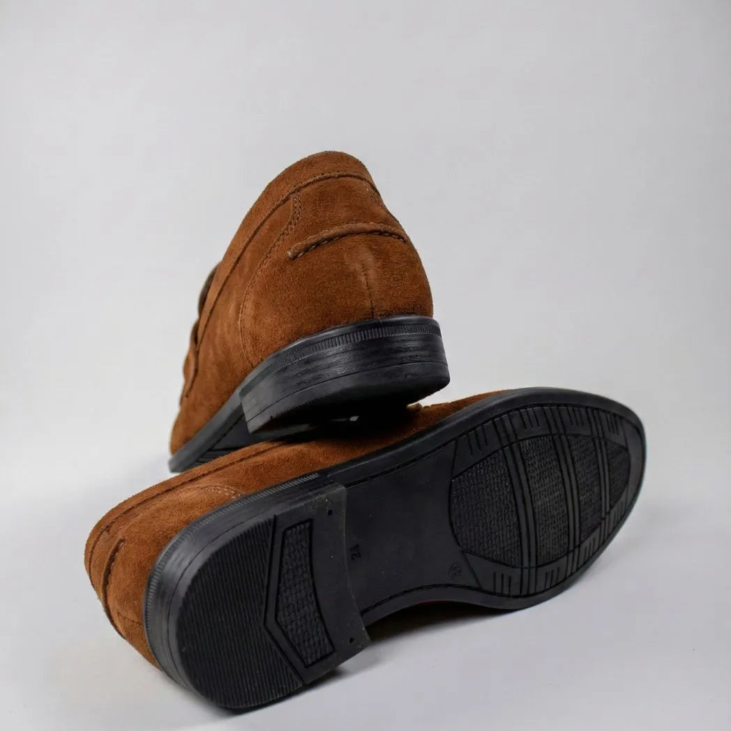 Mocassim Penny Loafer Milano Cognac