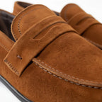 Mocassim Penny Loafer Milano Cognac Marrom