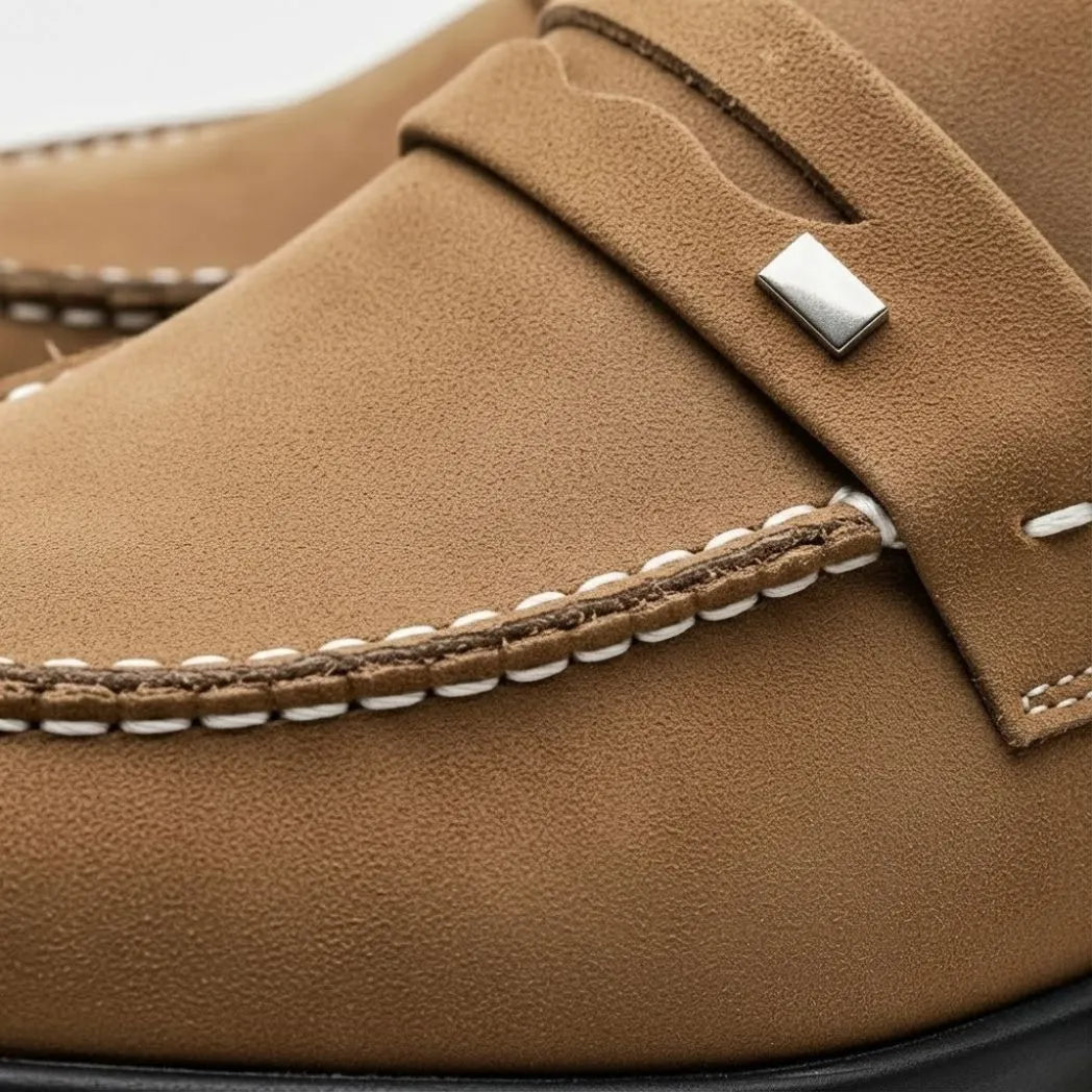 Mocassim Penny Loafer Milano Cognac