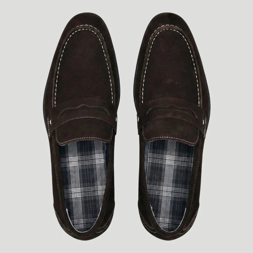 Mocassim Penny Loafer Milano Cognac