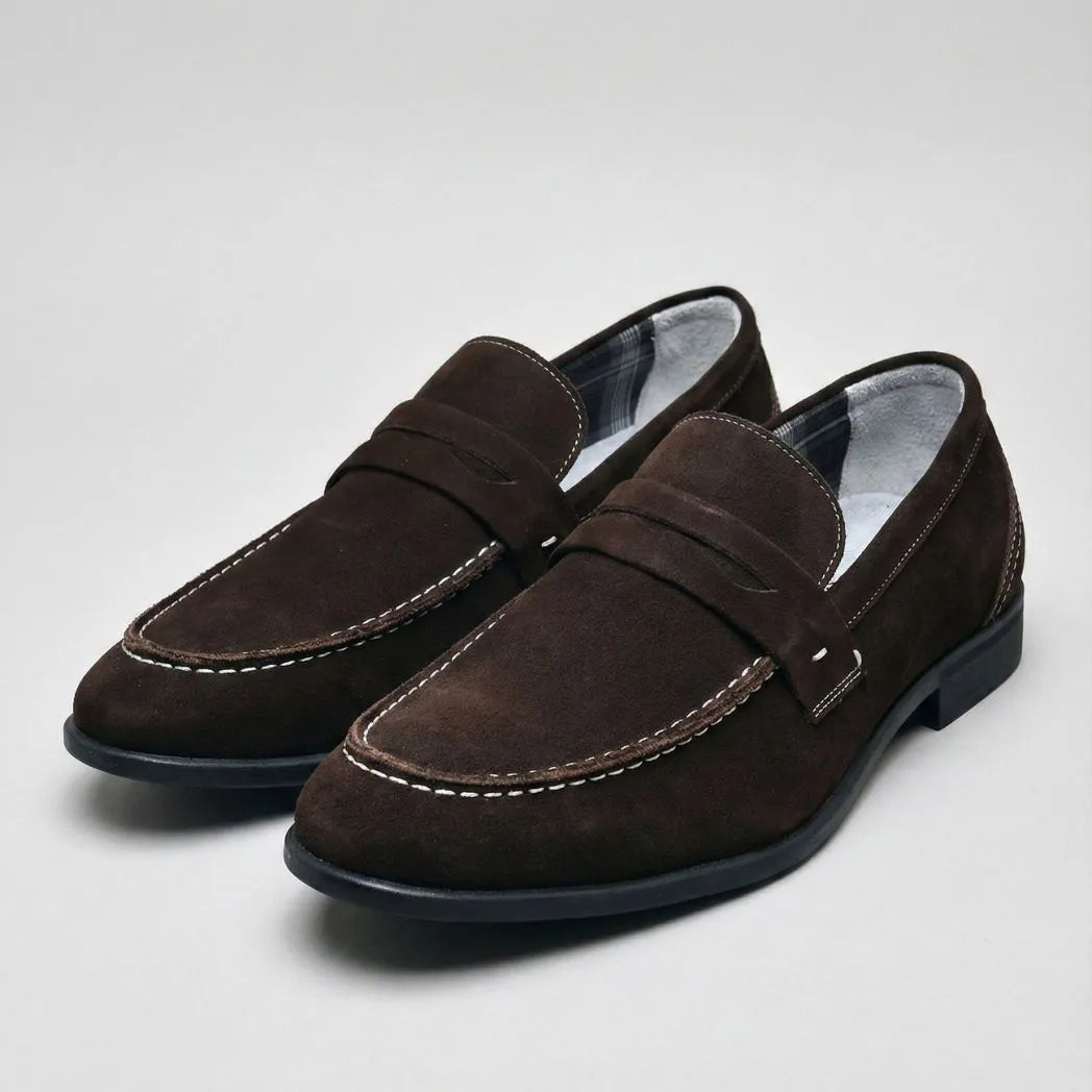 Mocassim Penny Loafer Milano Cognac