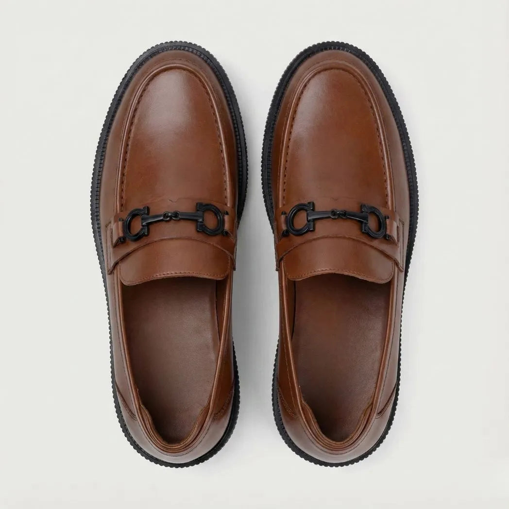 Mocassim Plataform com Fivela