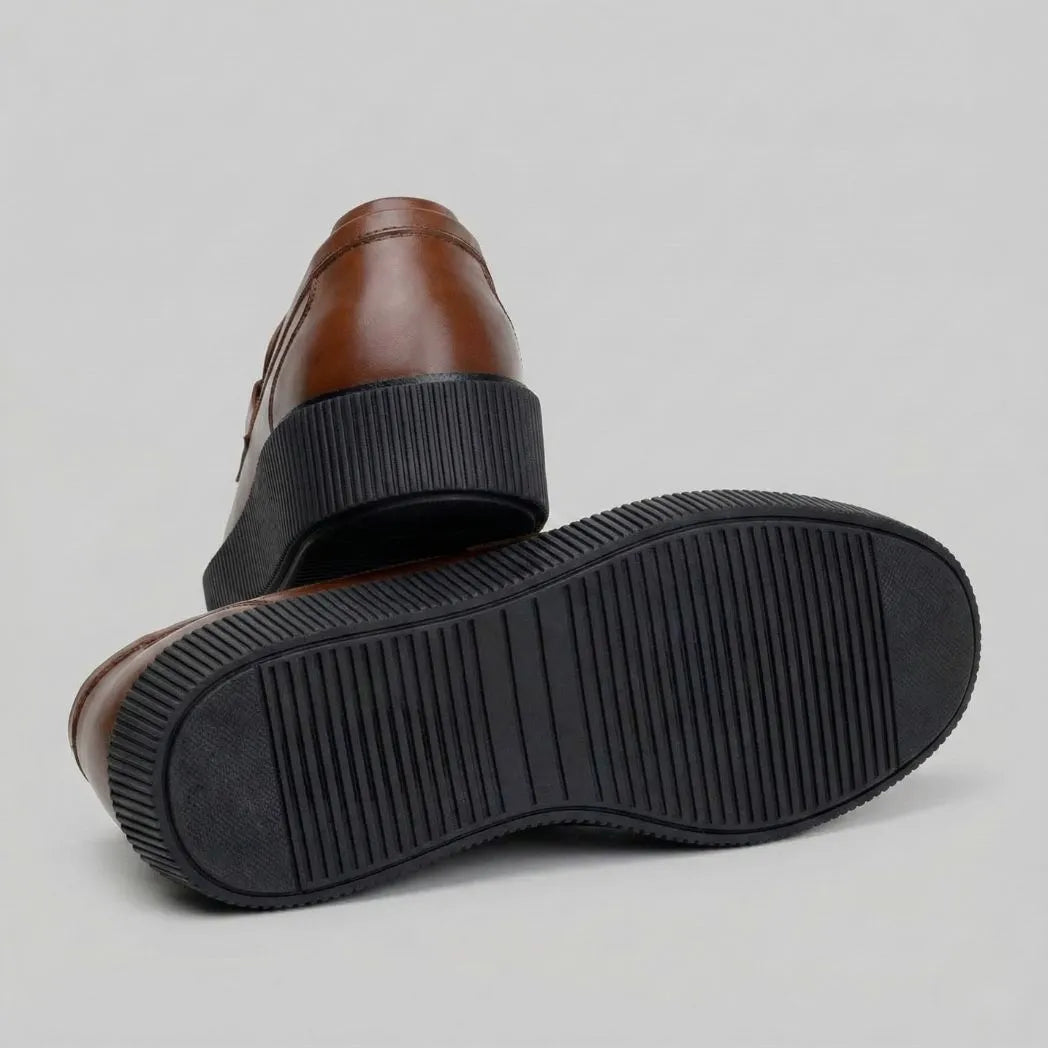 Mocassim Plataform com Fivela
