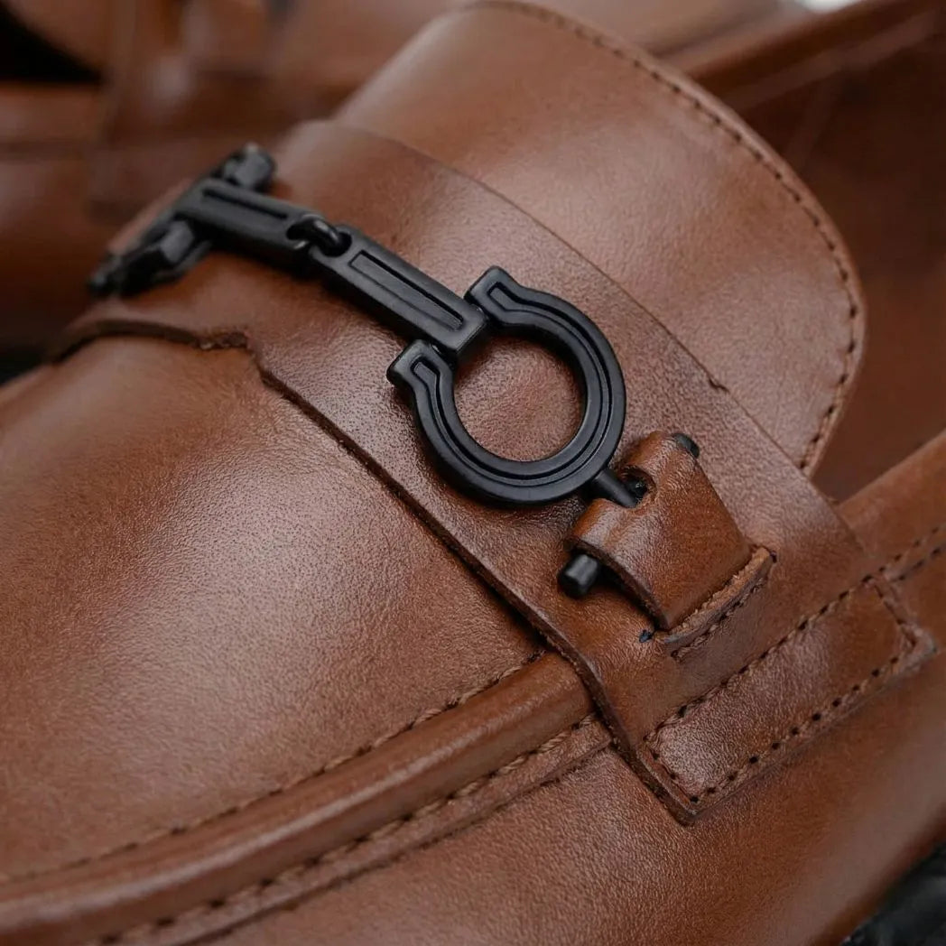 Mocassim Plataform com Fivela