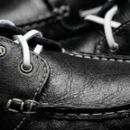 Mocassim Sider de Couro Preto