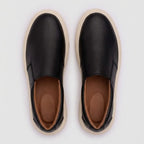 Mocassim Slip On Casual de Couro