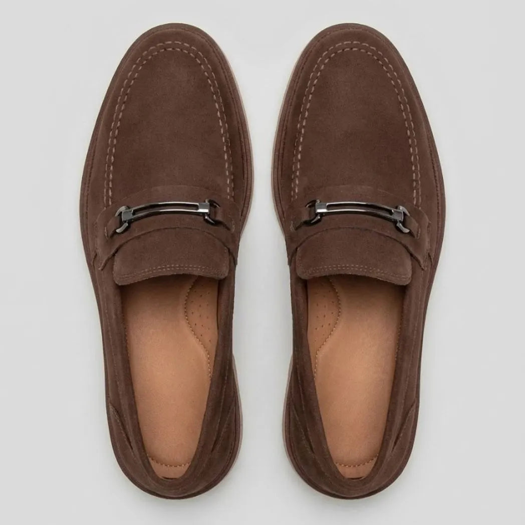 Mocassim Suede Tratorado de Camurça