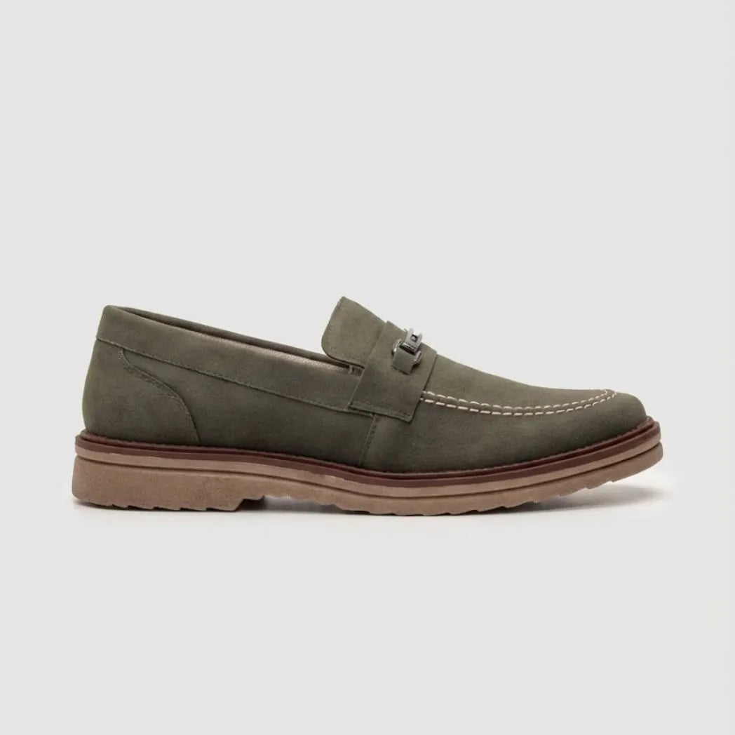 Mocassim Suede Tratorado de Camurça