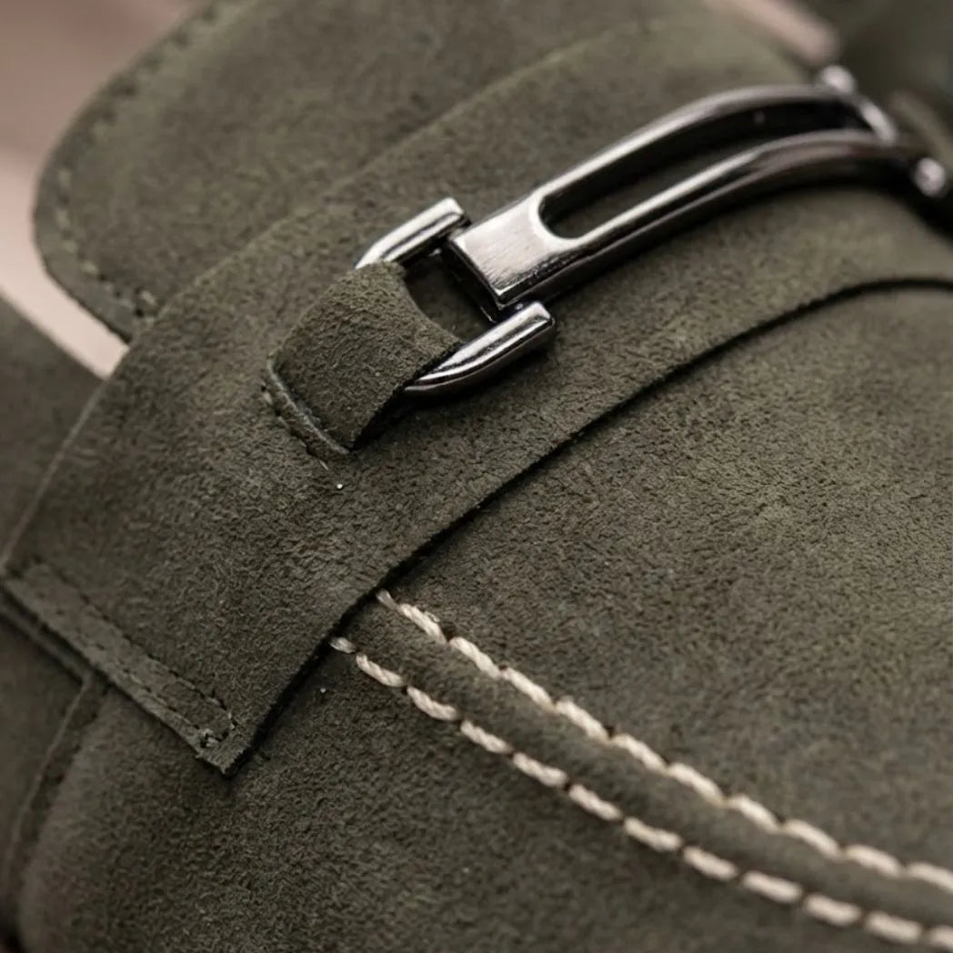 Mocassim Suede Tratorado de Camurça