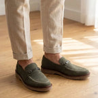 Mocassim Suede Tratorado de Camurça