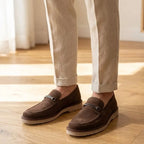 Mocassim Suede Tratorado de Camurça