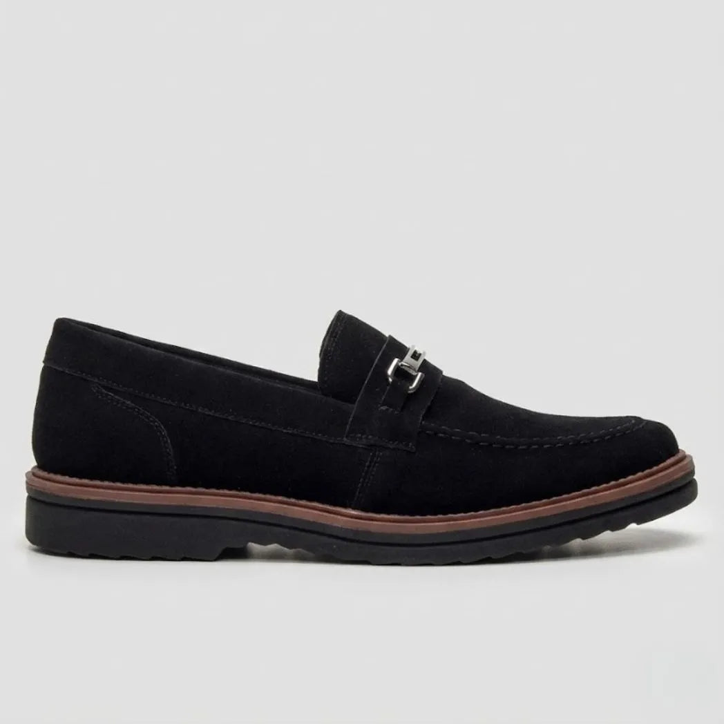 Mocassim Suede Tratorado de Camurça