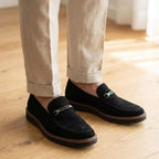 Mocassim Suede Tratorado de Camurça