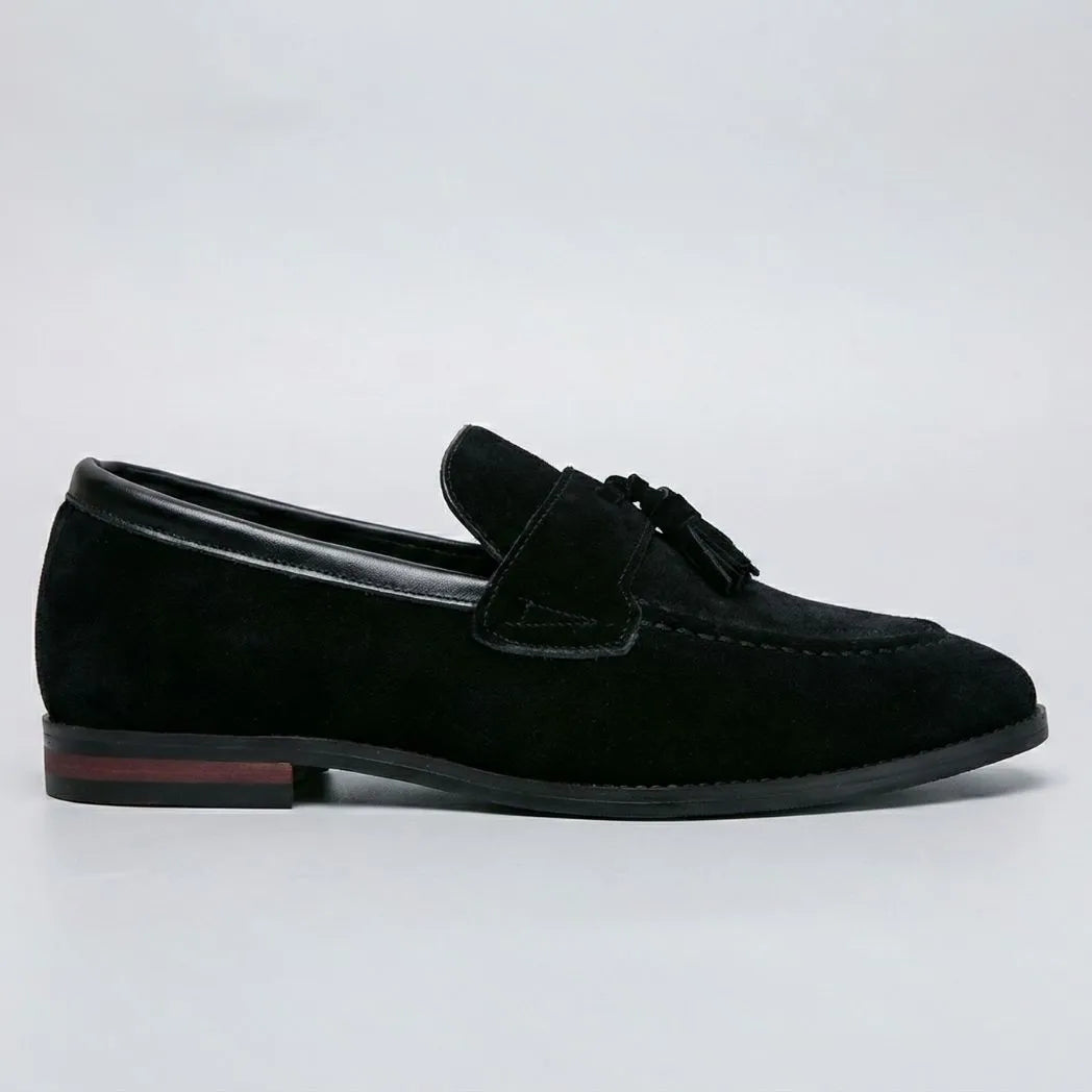 Mocassim Tassel de Camurça Premium