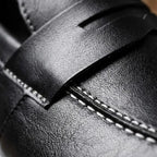 Mocassim Torino Ripple Tratorado de Couro Preto