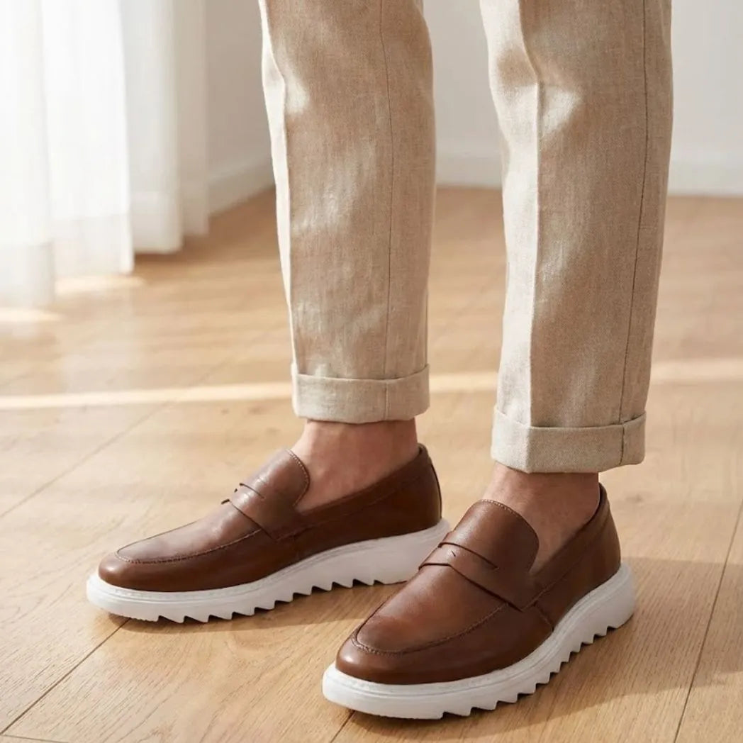 Mocassim Torino Ripple Tratorado de Couro